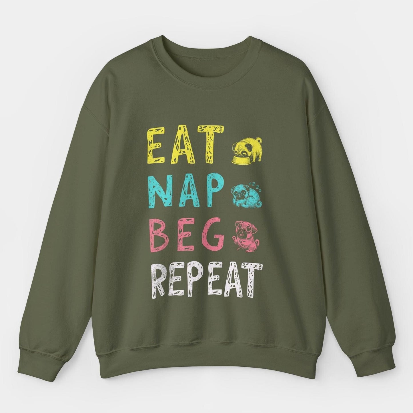 Eat Nap Beg