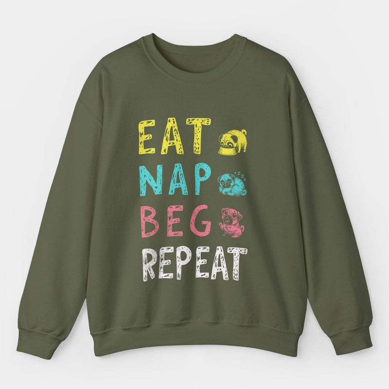Eat Nap Beg