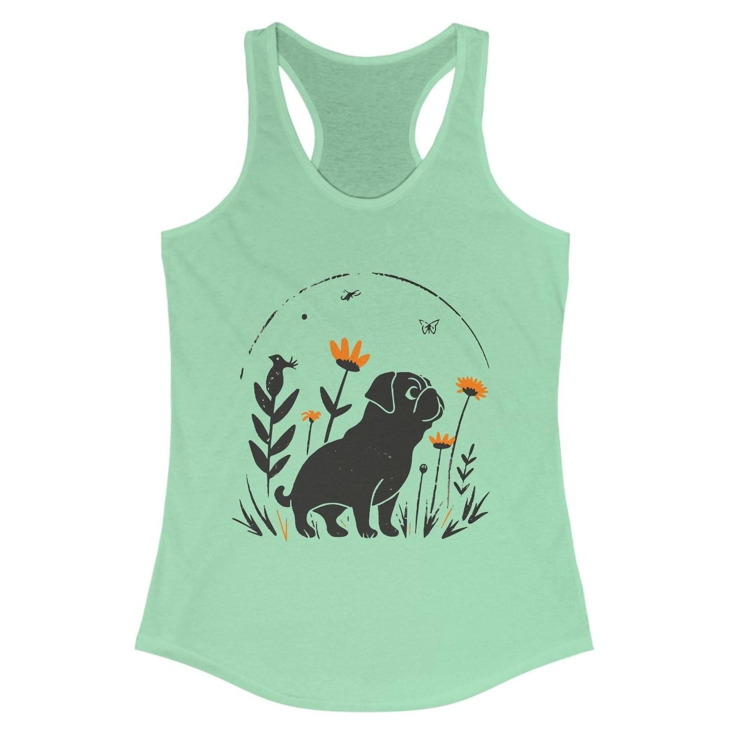 Minimalist Pug Flora