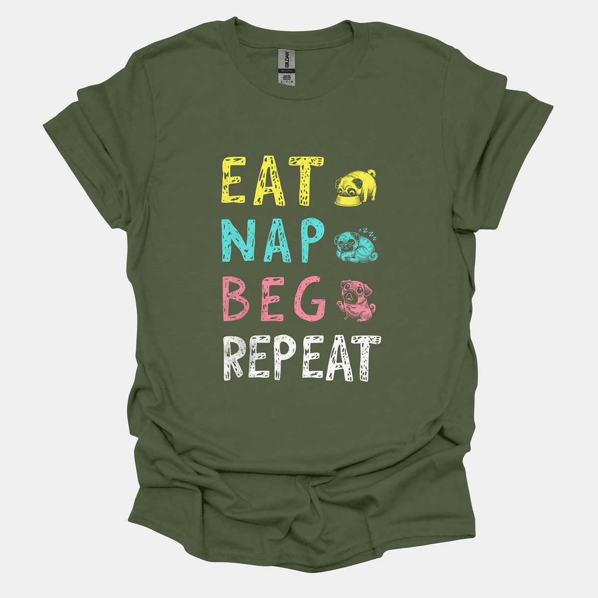 Eat Nap Beg