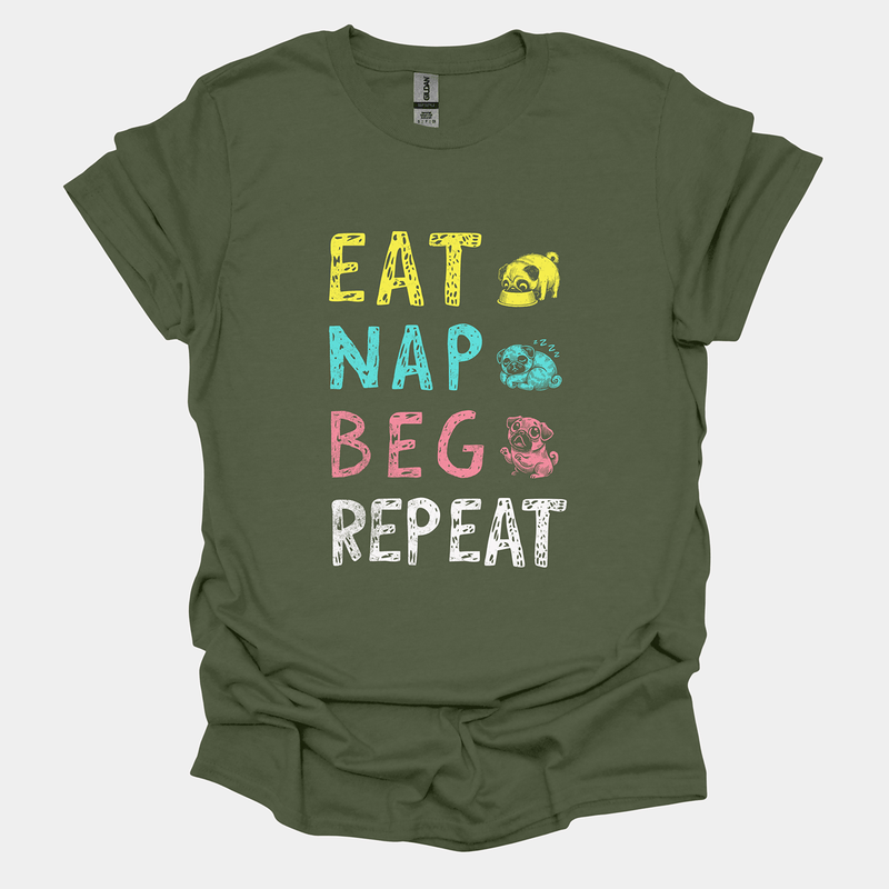 Eat Nap Beg