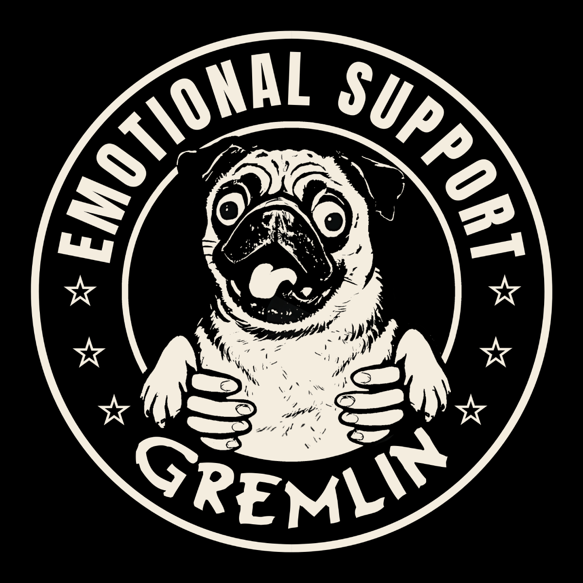 Emotional Support Gremlin - Pugglez