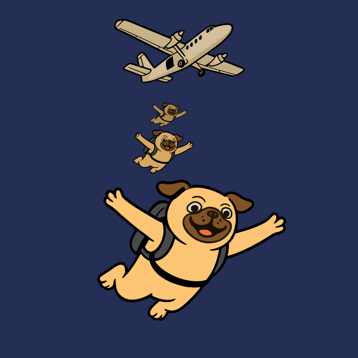 Pug Drop - Pugglez