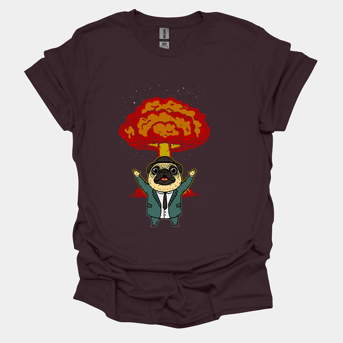 Pugenheimer Funny Pug Graphic T-Shirt