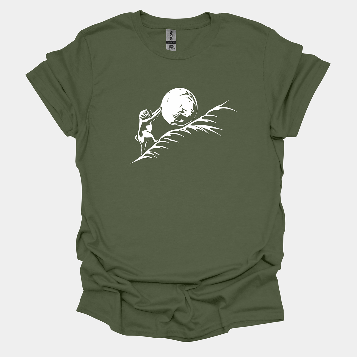 Pugyphus Funny Pug Graphic T-Shirt