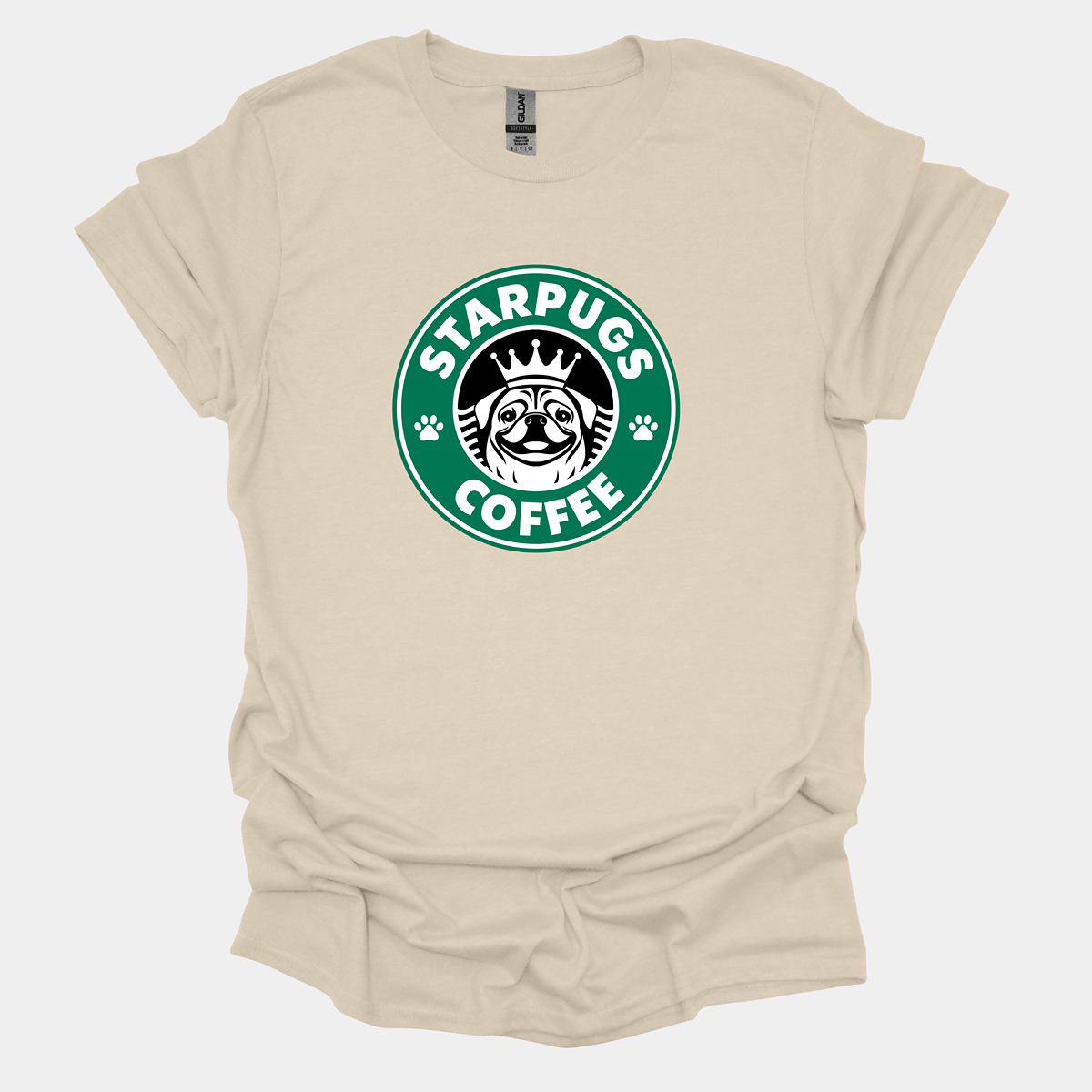 Starpugs Funny Pug Graphic T-Shirt