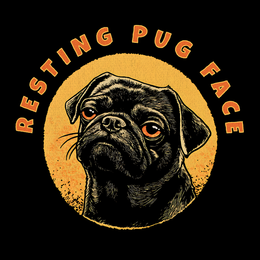 Resting Pug Face