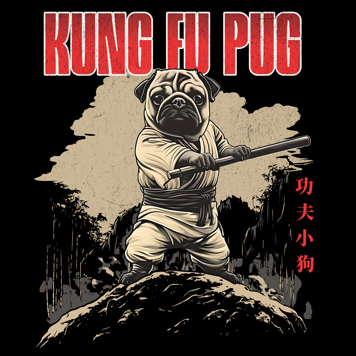 Kung Fu Pug