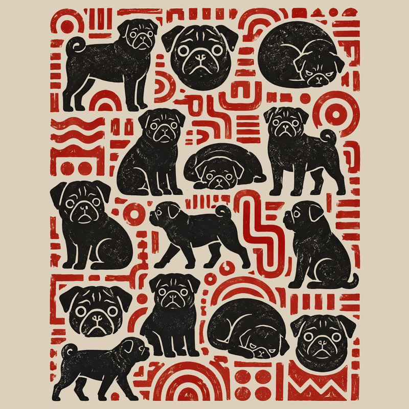 Pug Glyphs