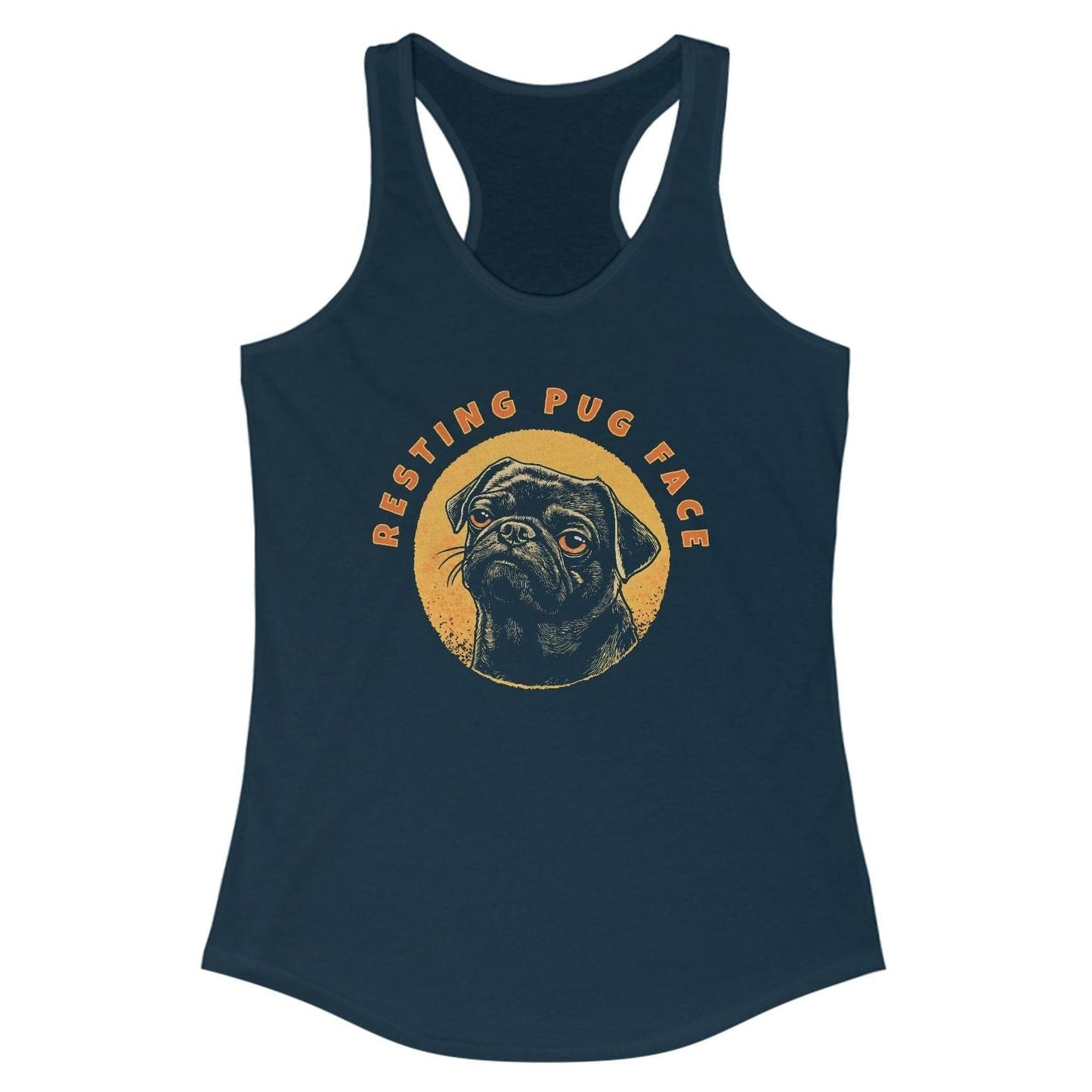 Resting Pug Face