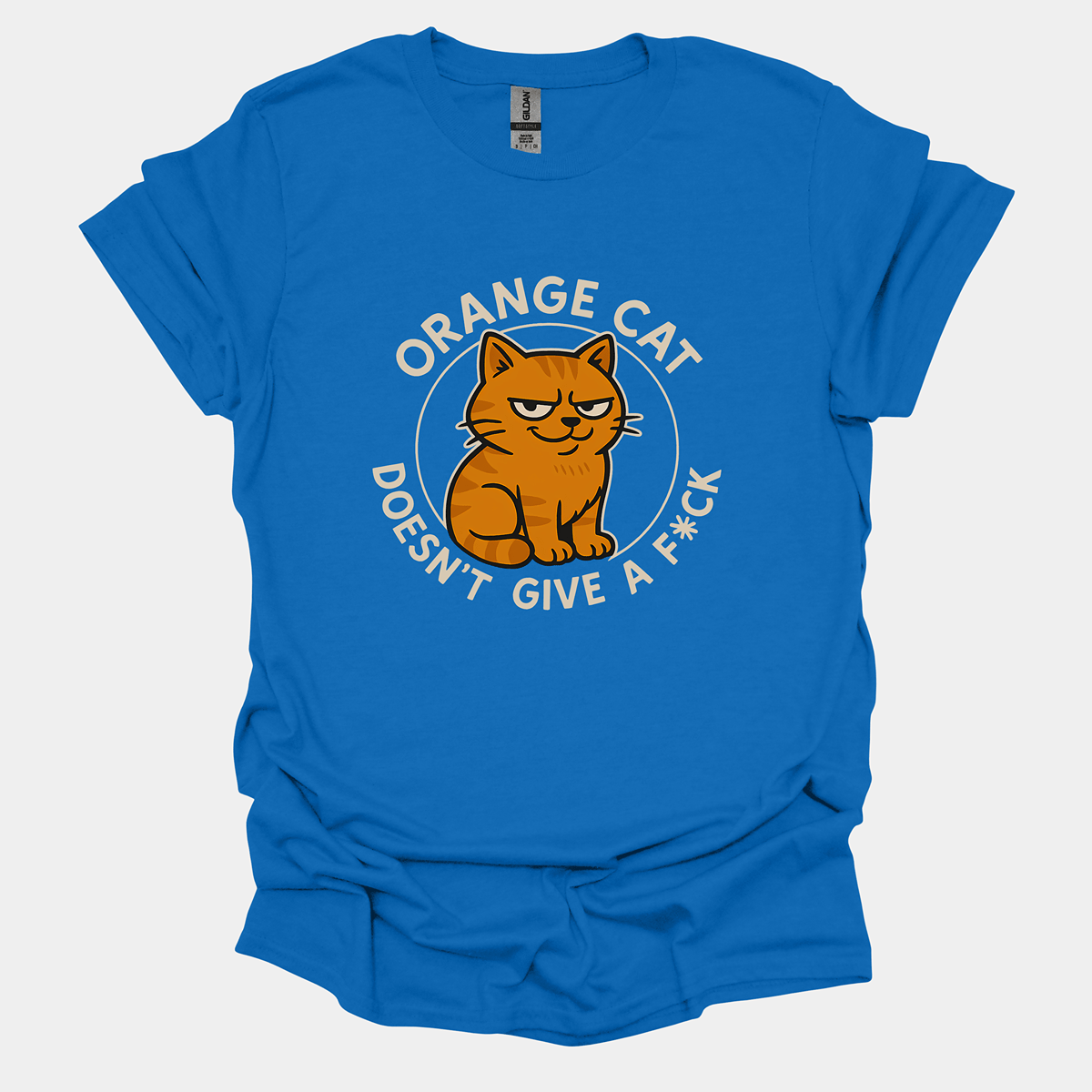 Orange Cat DGAF