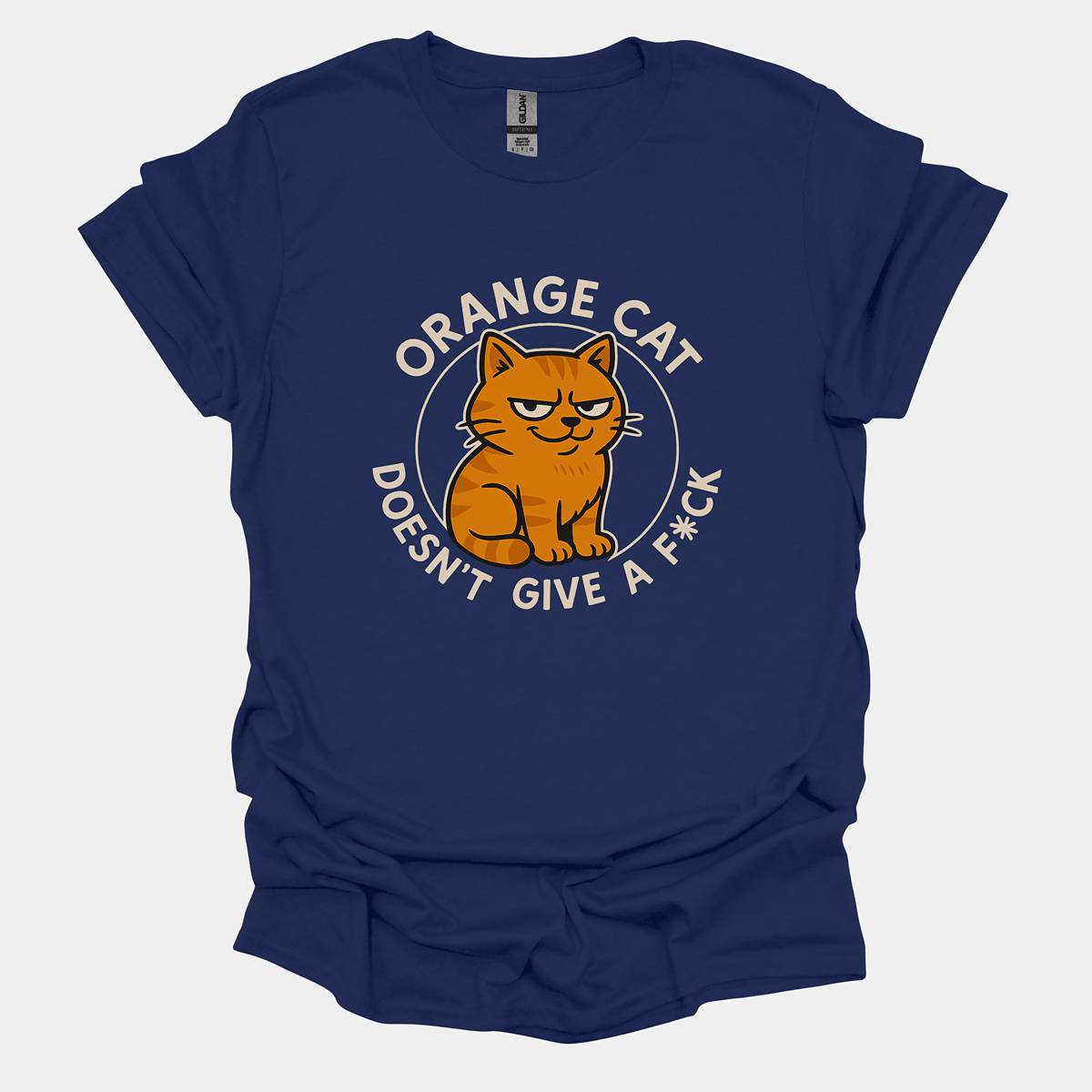 Orange Cat DGAF