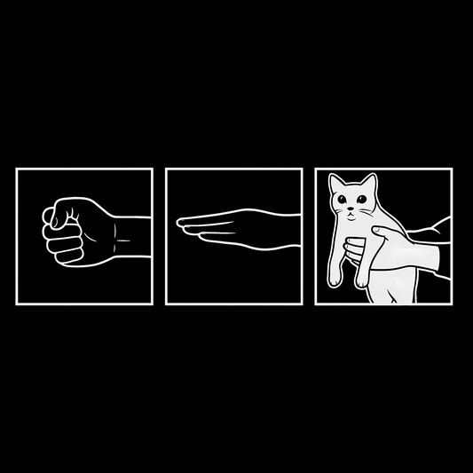 Rock Paper Cat