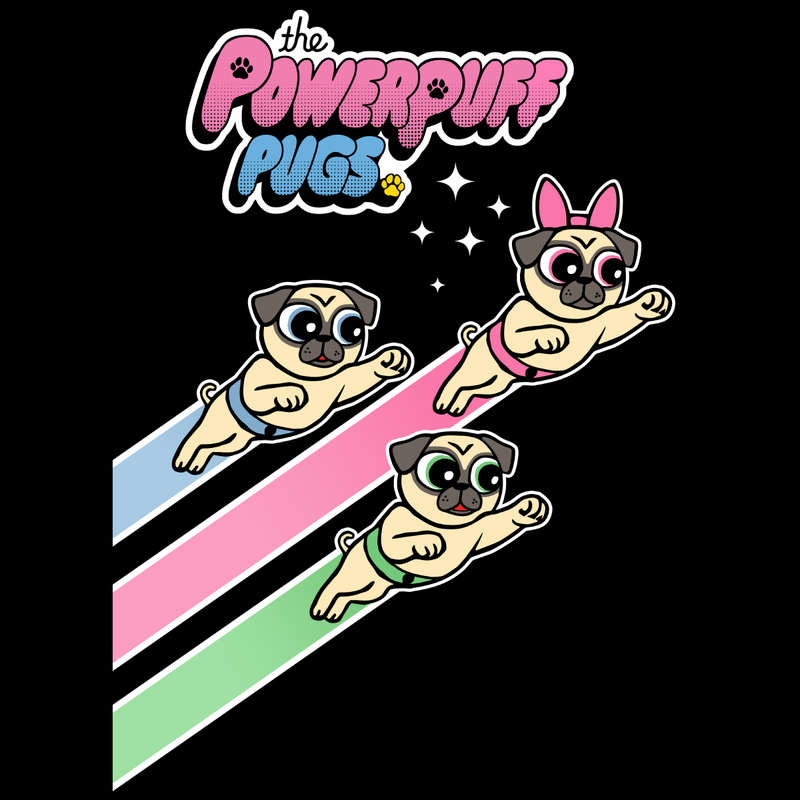 Powerpuff Pugs