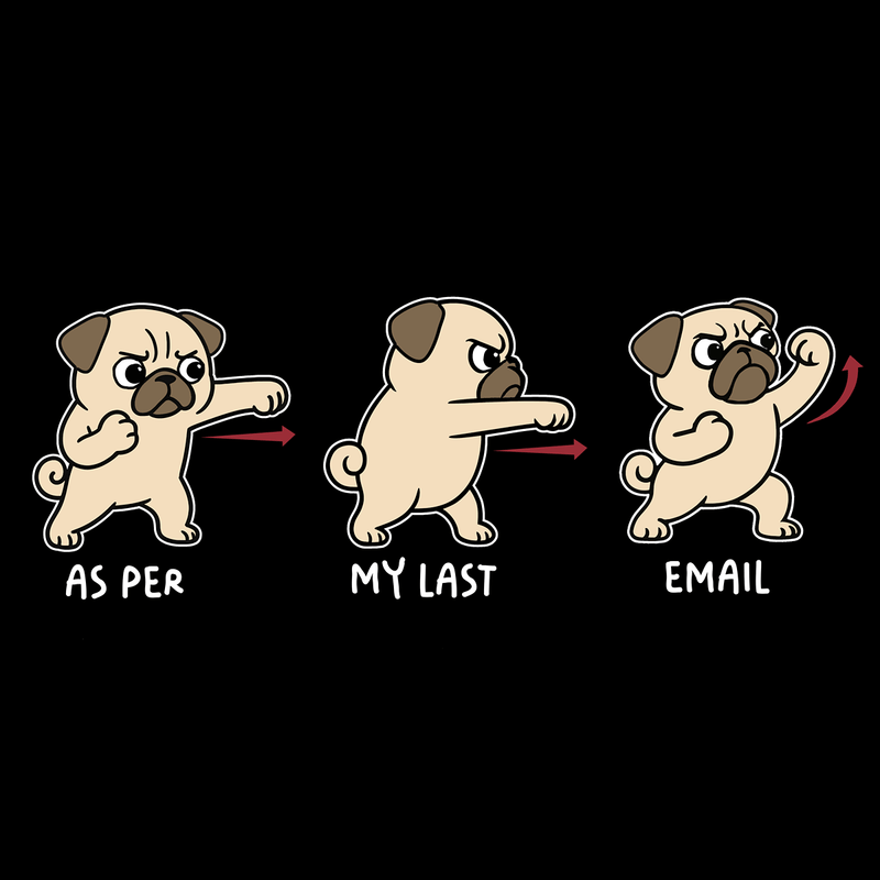 As Per My Last Email - Pugglez