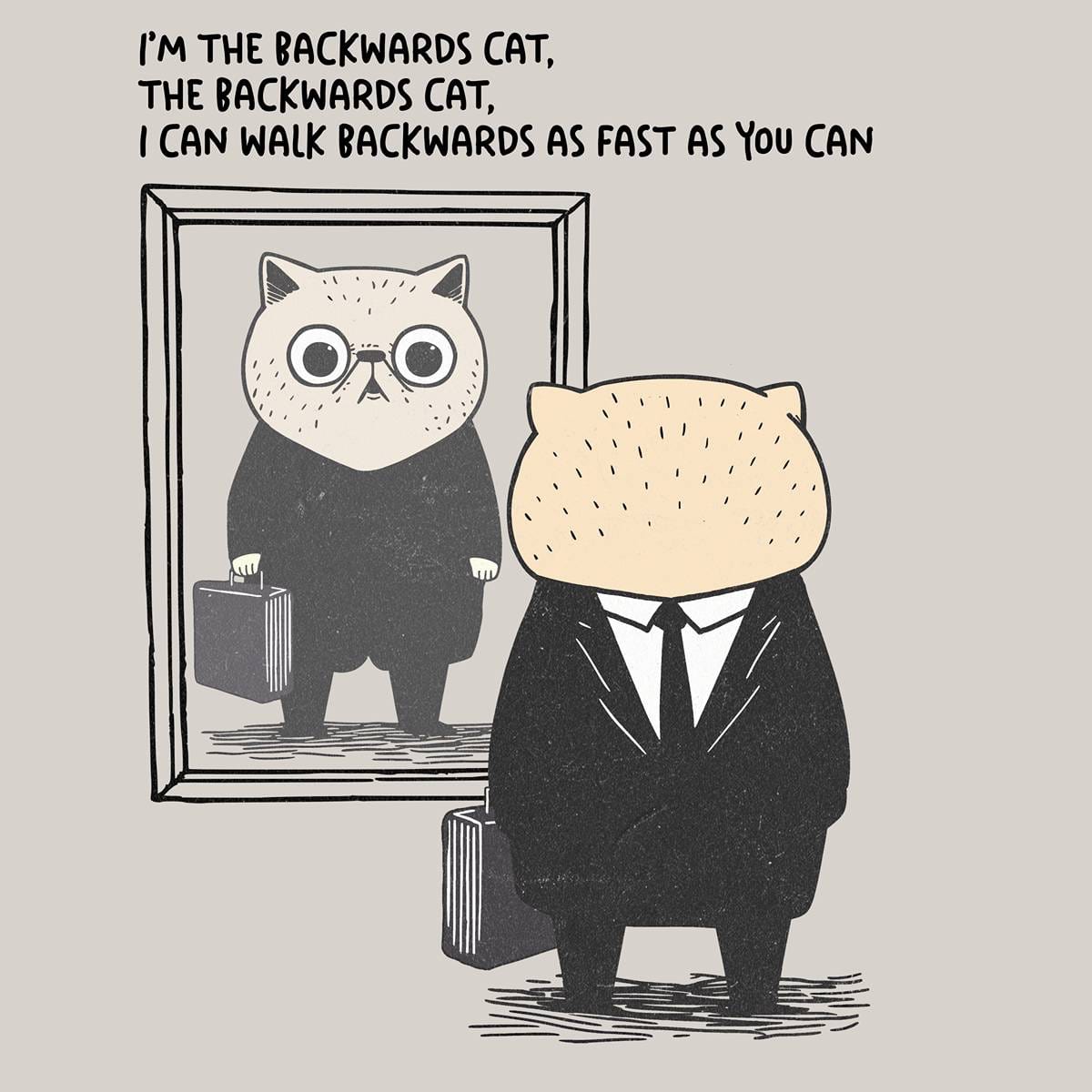 Backwards Cat - Pugglez