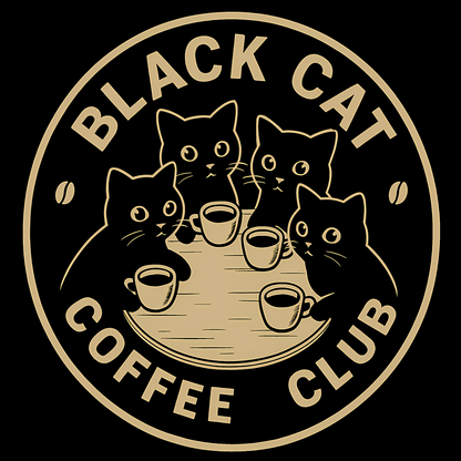 Black Cat Coffee Club - Pugglez