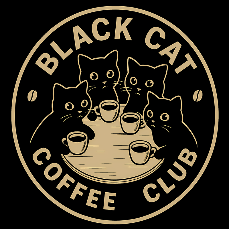 Black Cat Coffee Club - Pugglez