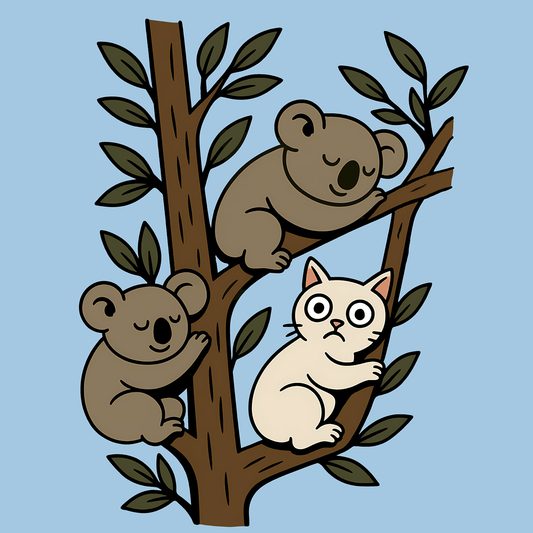 Cat Amongst The Koalas