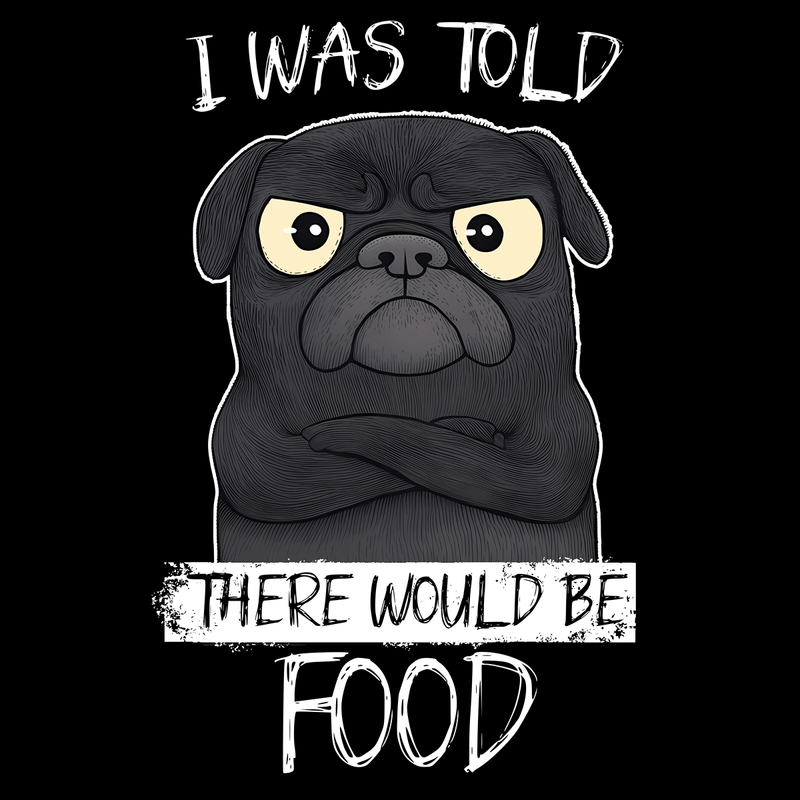 I Was Told Funny Pug Graphic T-Shirt