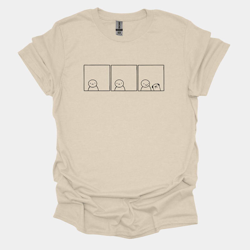 Just Add Pug Funny Pug Graphic T-Shirt