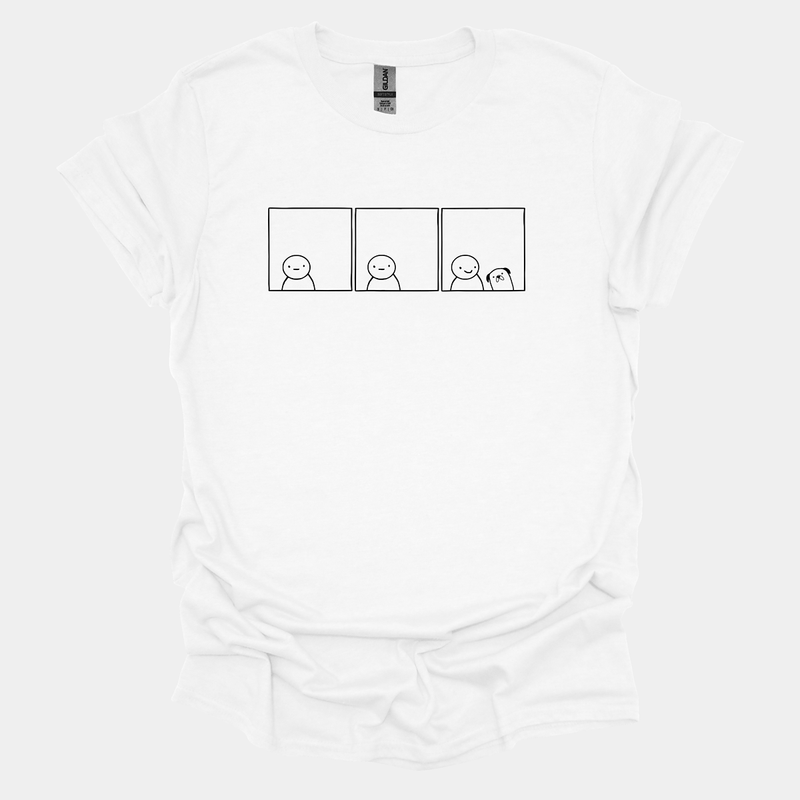 Just Add Pug Funny Pug Graphic T-Shirt