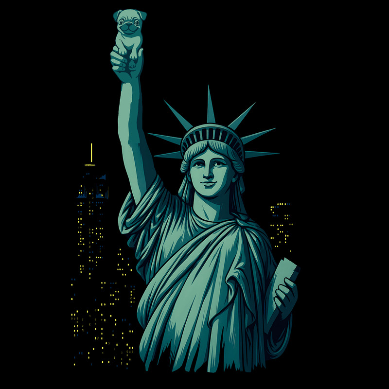 Liberty Pug - Pugglez
