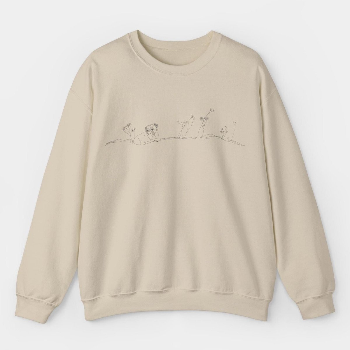 Linear Pug Blooms - Pugglez