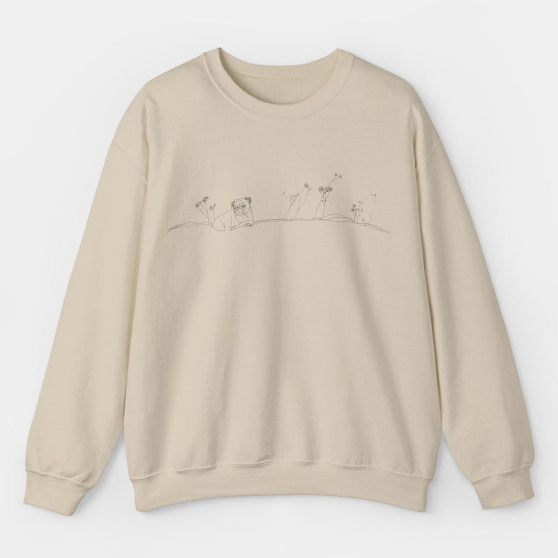 Linear Pug Blooms - Pugglez