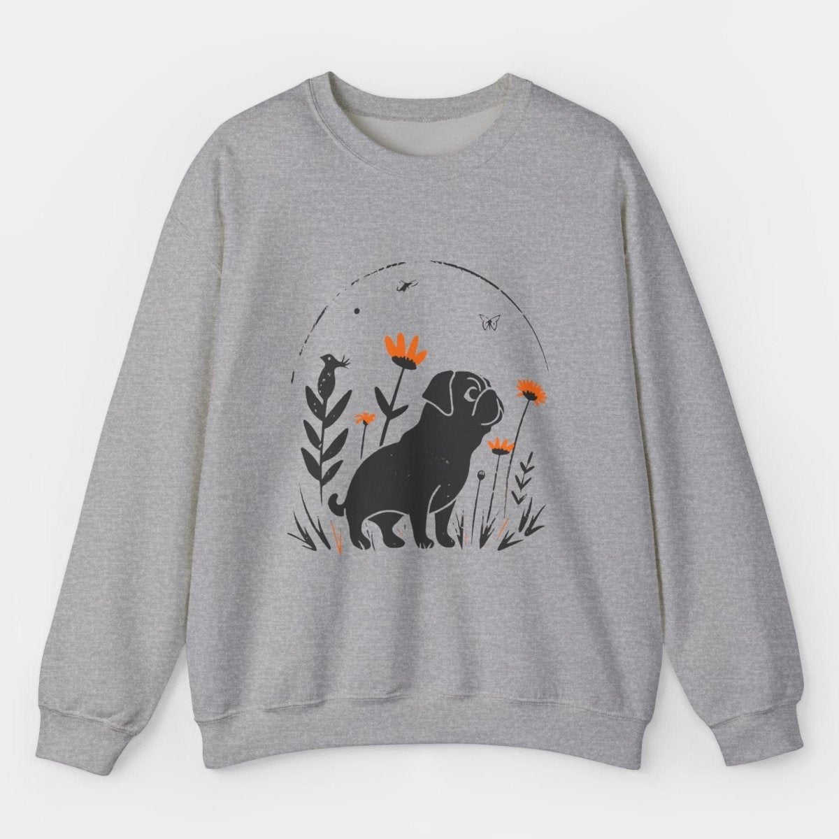 Minimalist Pug Flora - Pugglez