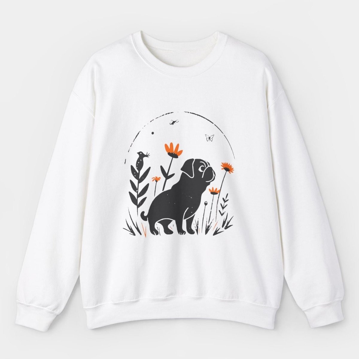 Minimalist Pug Flora - Pugglez