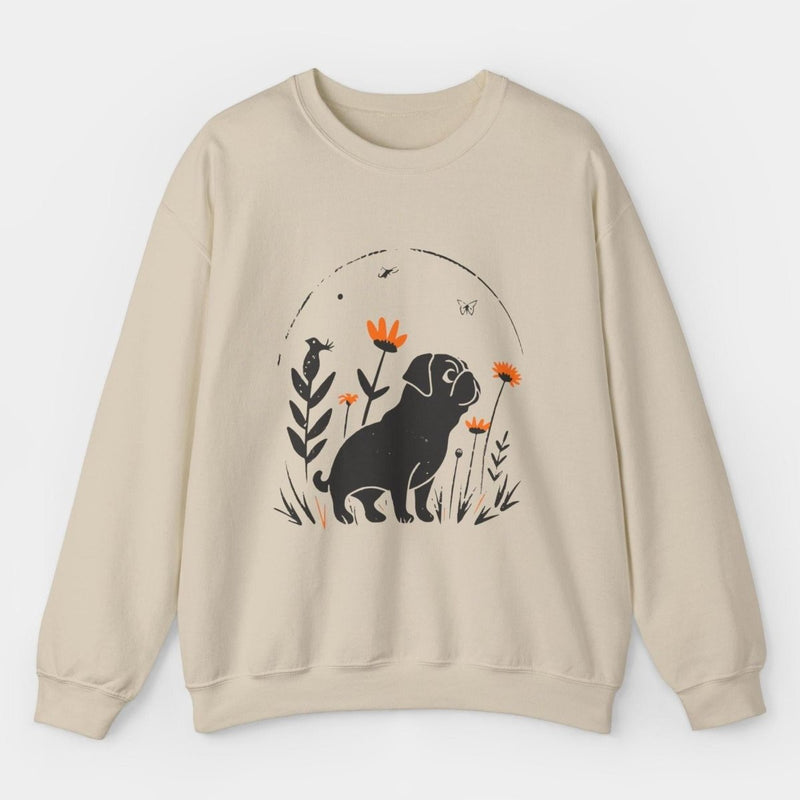 Minimalist Pug Flora - Pugglez