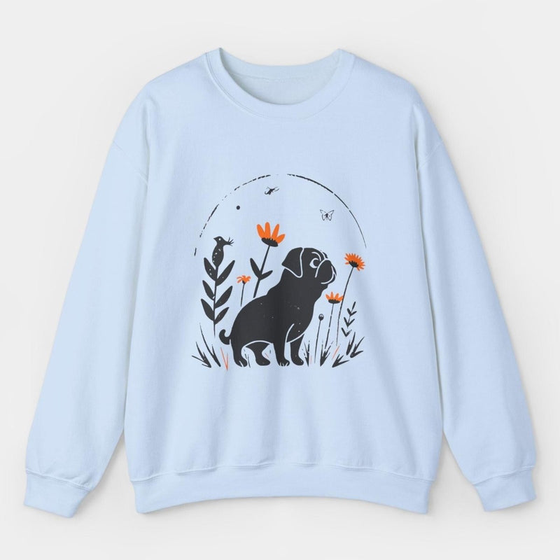 Minimalist Pug Flora - Pugglez