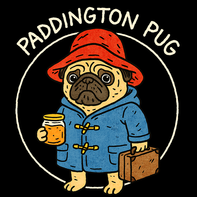 Paddington Pug - Pugglez