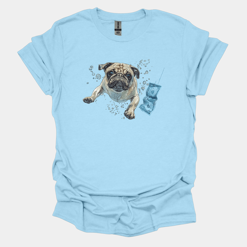 Pug Spirit Funny Pug Graphic T-Shirt