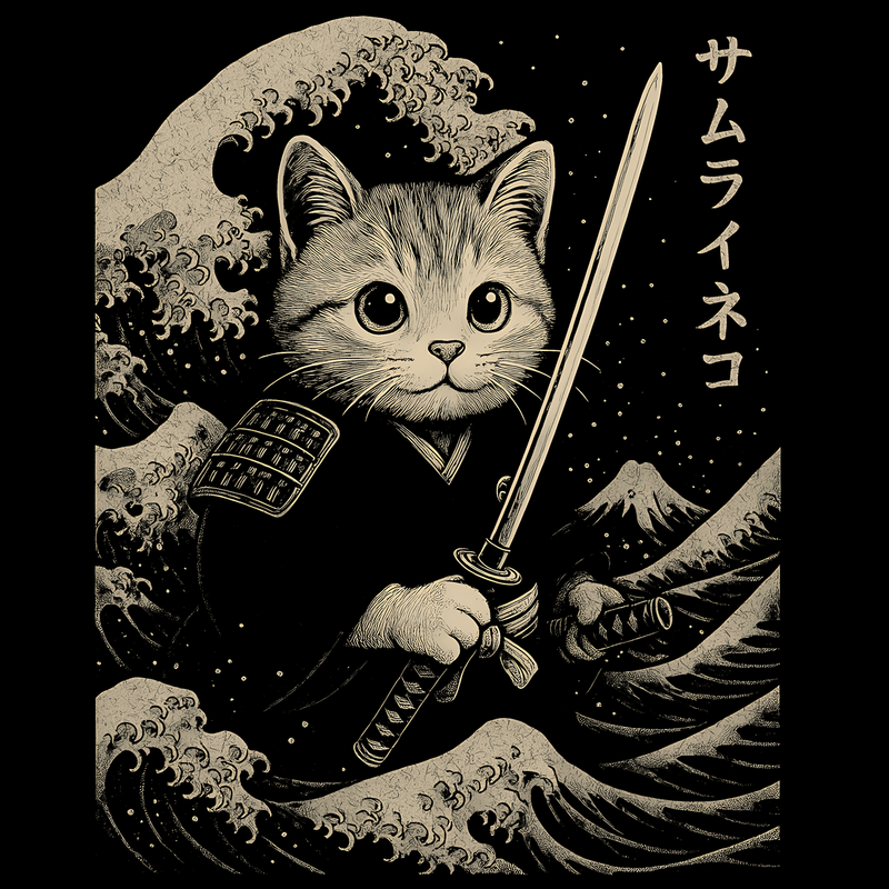 Samurai Cat - Pugglez