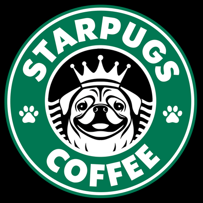 Starpugs Funny Pug Graphic T-Shirt