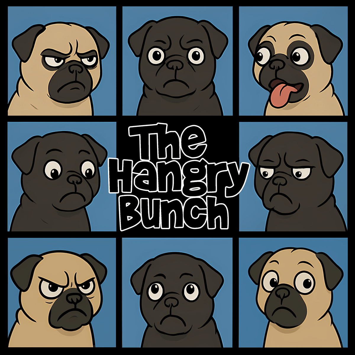 The Hangry Bunch - Pugglez