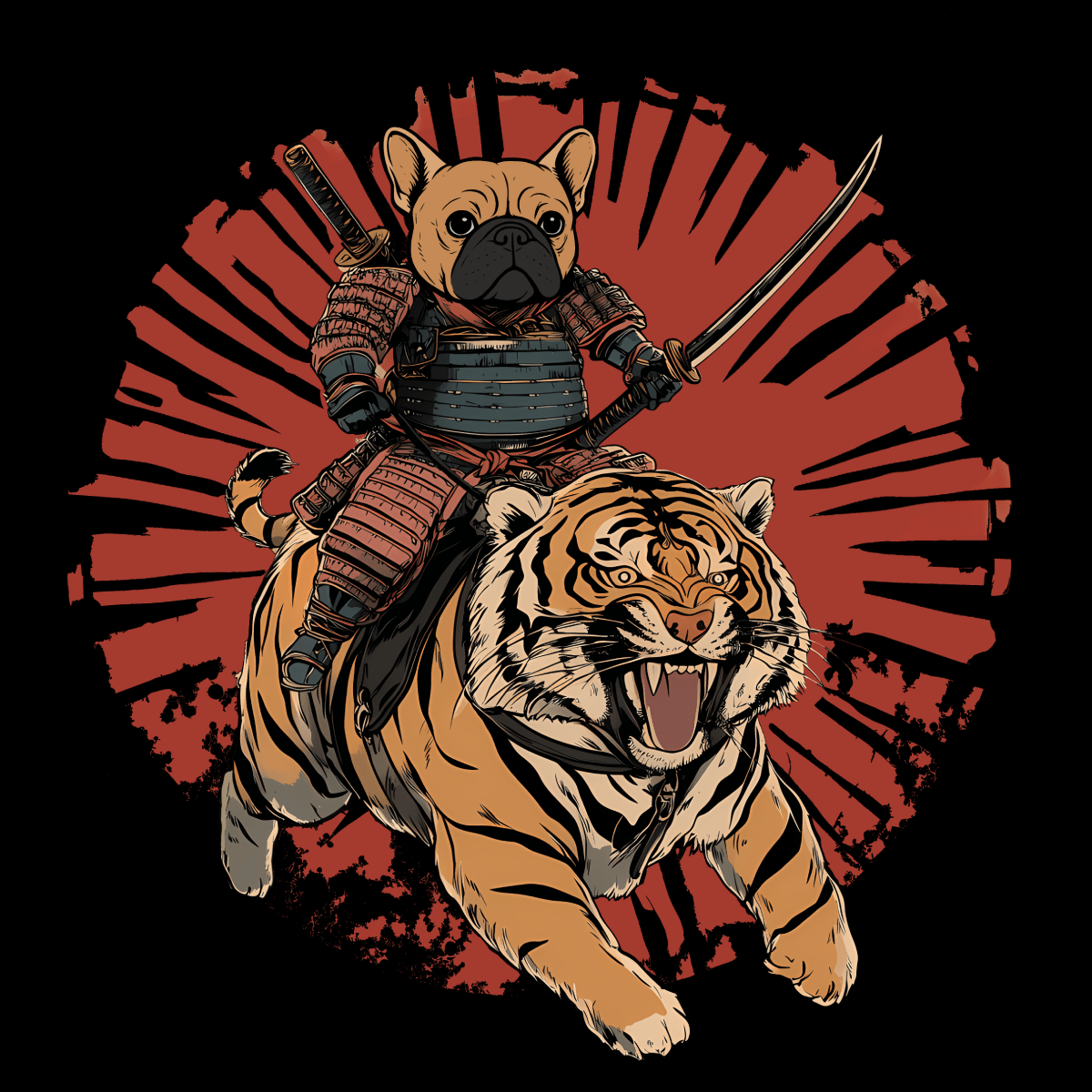 Tiger Rider - Pugglez