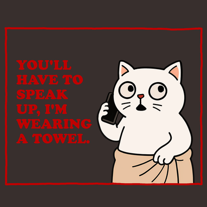 Wearing a Towel - Pugglez